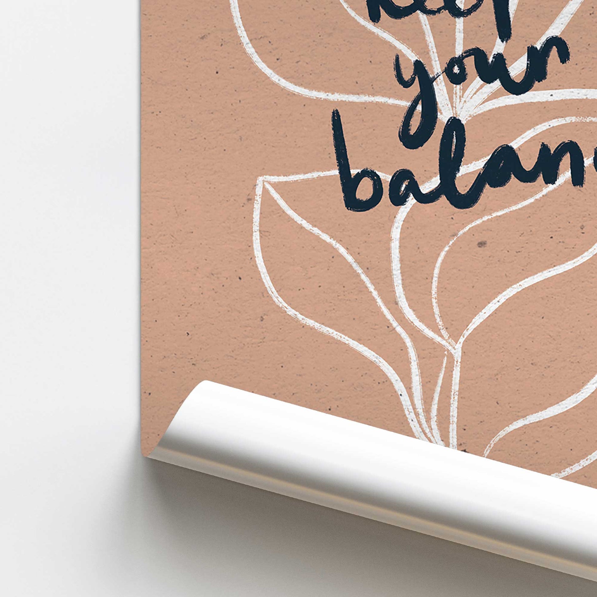 [color:Rolled Print], Picture of close up of art
