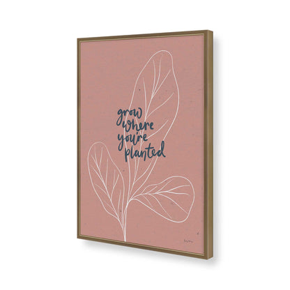 [Color:Brushed Gold], Picture of art in a Brushed Gold frame of the corner