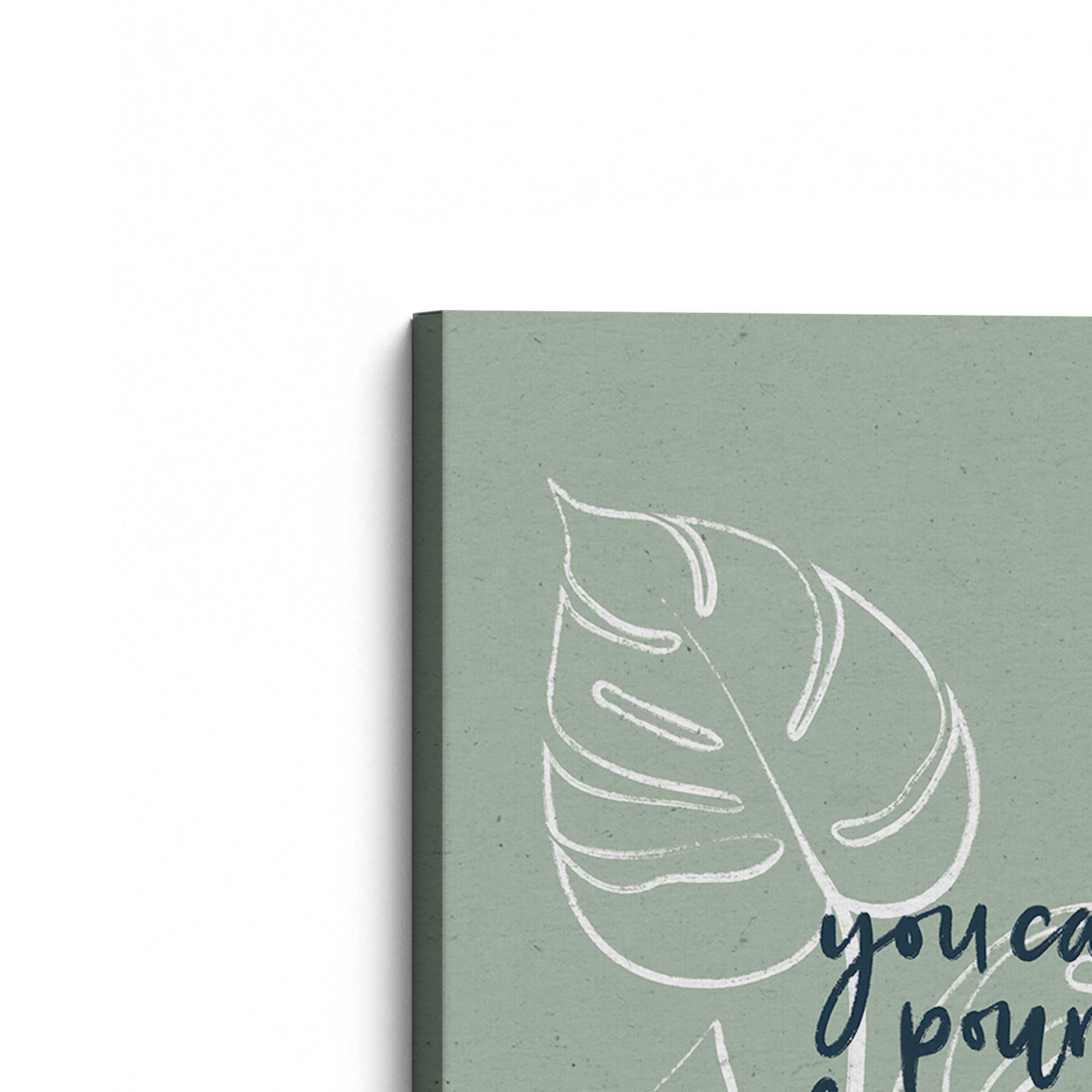 [Color:Stretched Canvas], Picture of the corner of the art