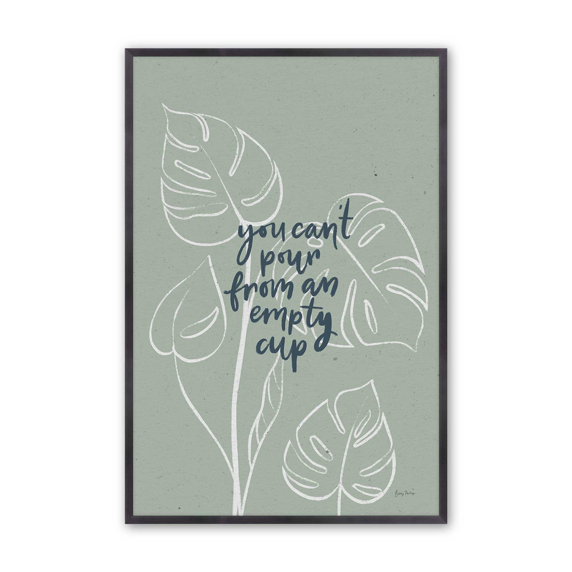 [Color:Weathered Zinc], Picture of art in a Weathered Zinc frame