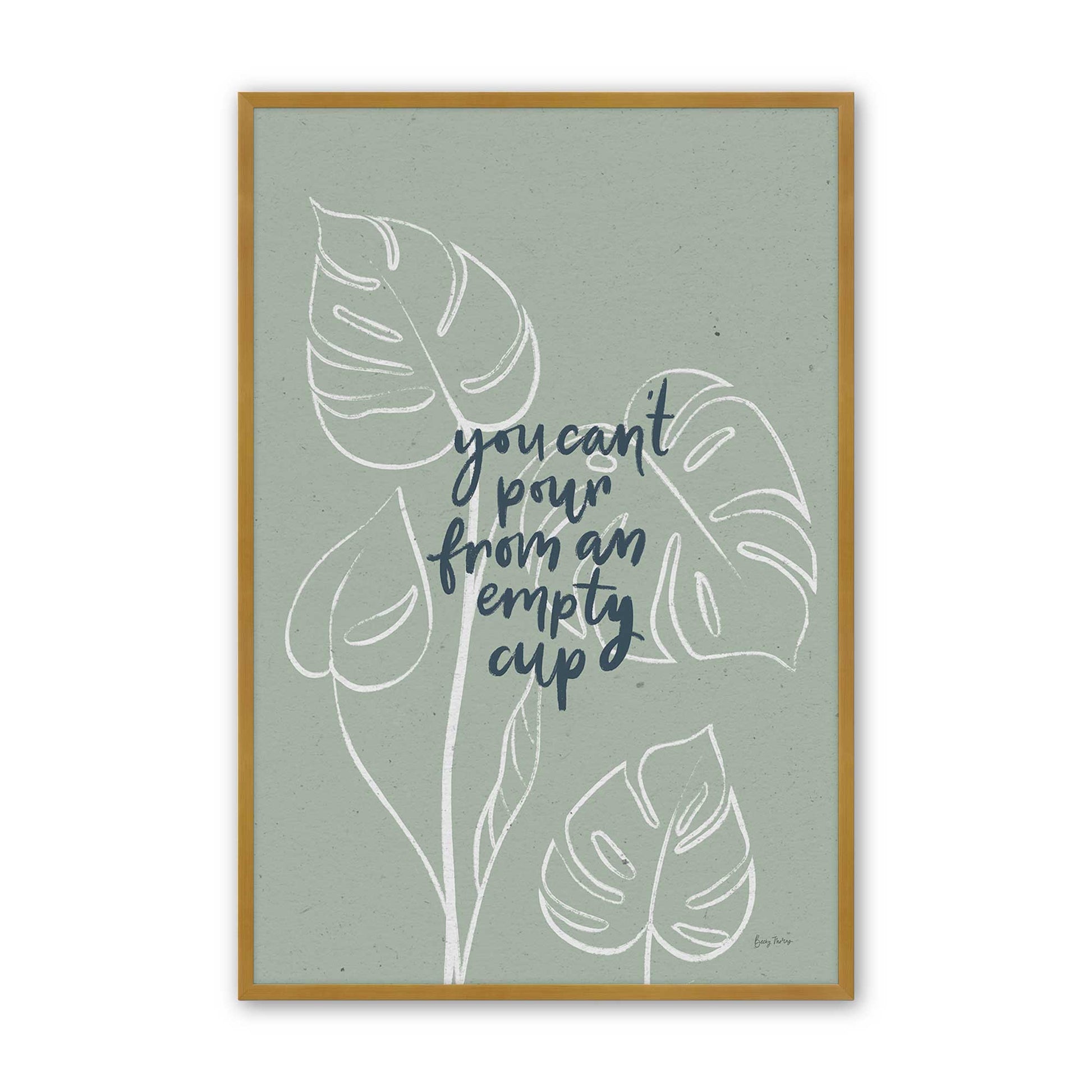[Color:Polished Gold], Picture of art in a Polished Gold frame