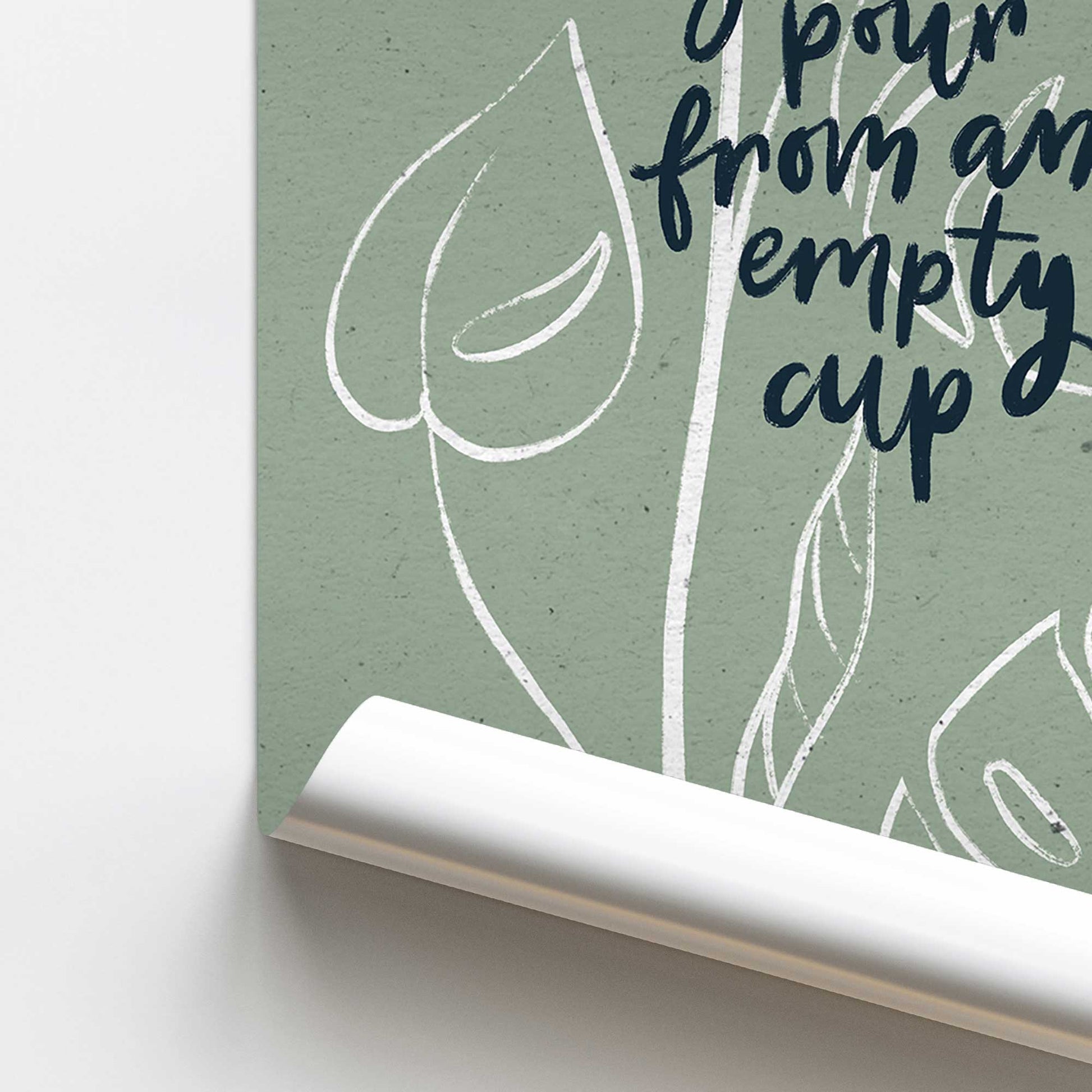 [color:Rolled Print], Picture of close up of art