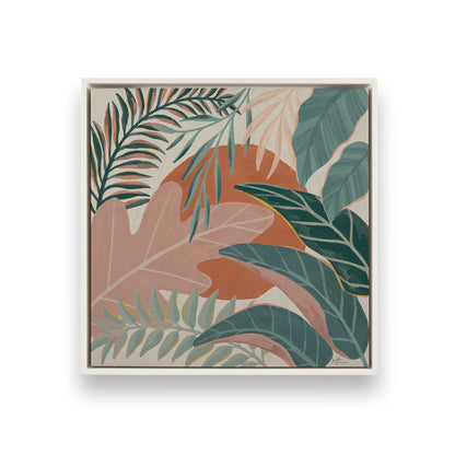 [Color:Opaque White], Picture of art in a White frame