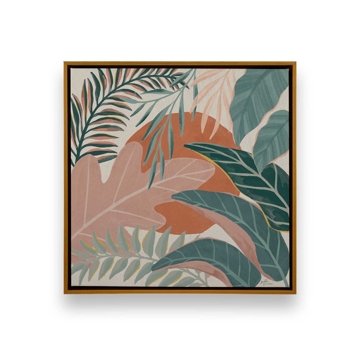 [Color:Polished Gold], Picture of art in a Polished Gold frame