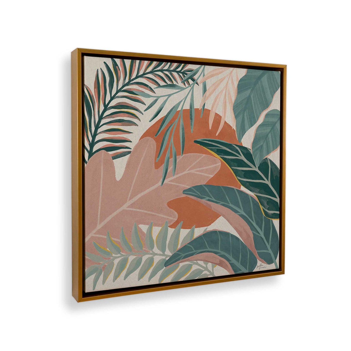[Color:Polished Gold], Picture of the corner of the art