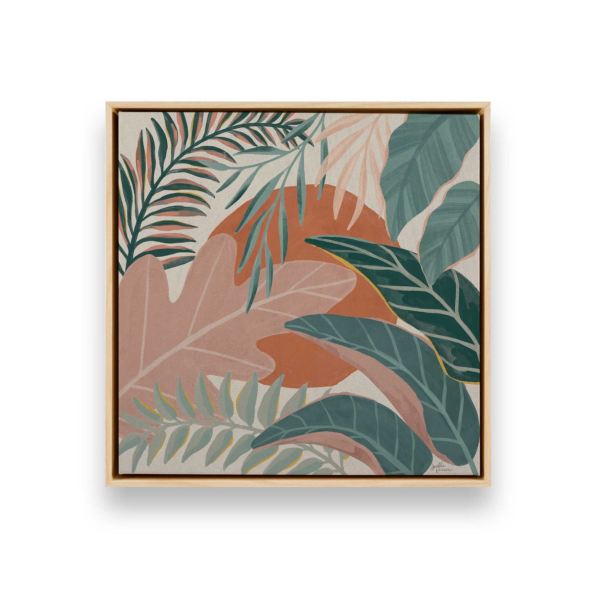 [Color:American Maple], Picture of art in a American Maple frame