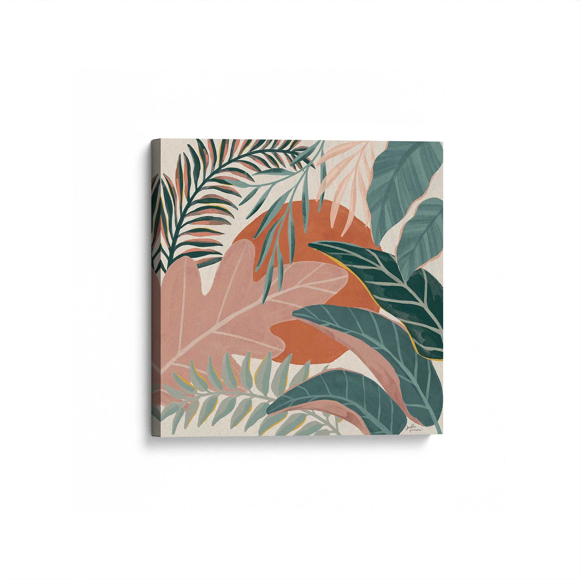 [Color:Stretched Canvas], Picture of the corner of the art