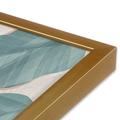 [Color:Polished Gold], Picture of art in a Polished Gold frame of the corner