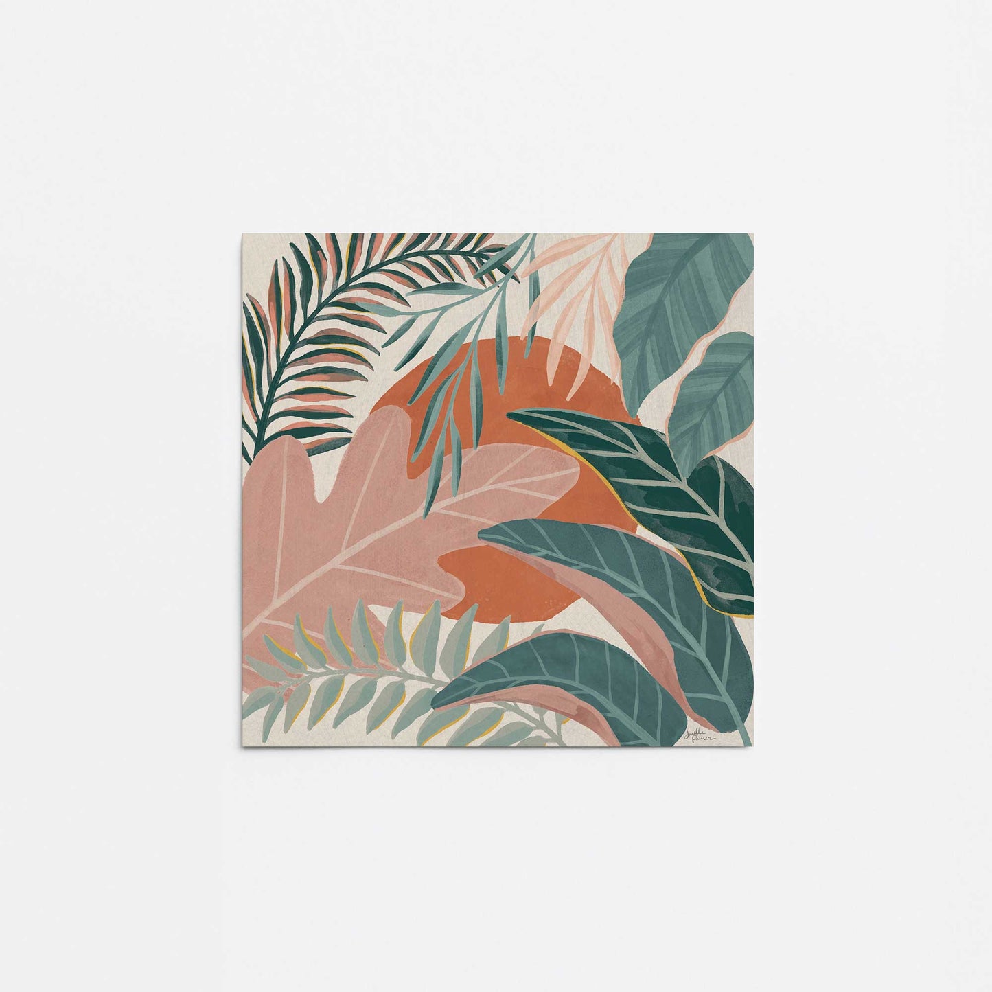 [color:Rolled Print], Picture of close up of art