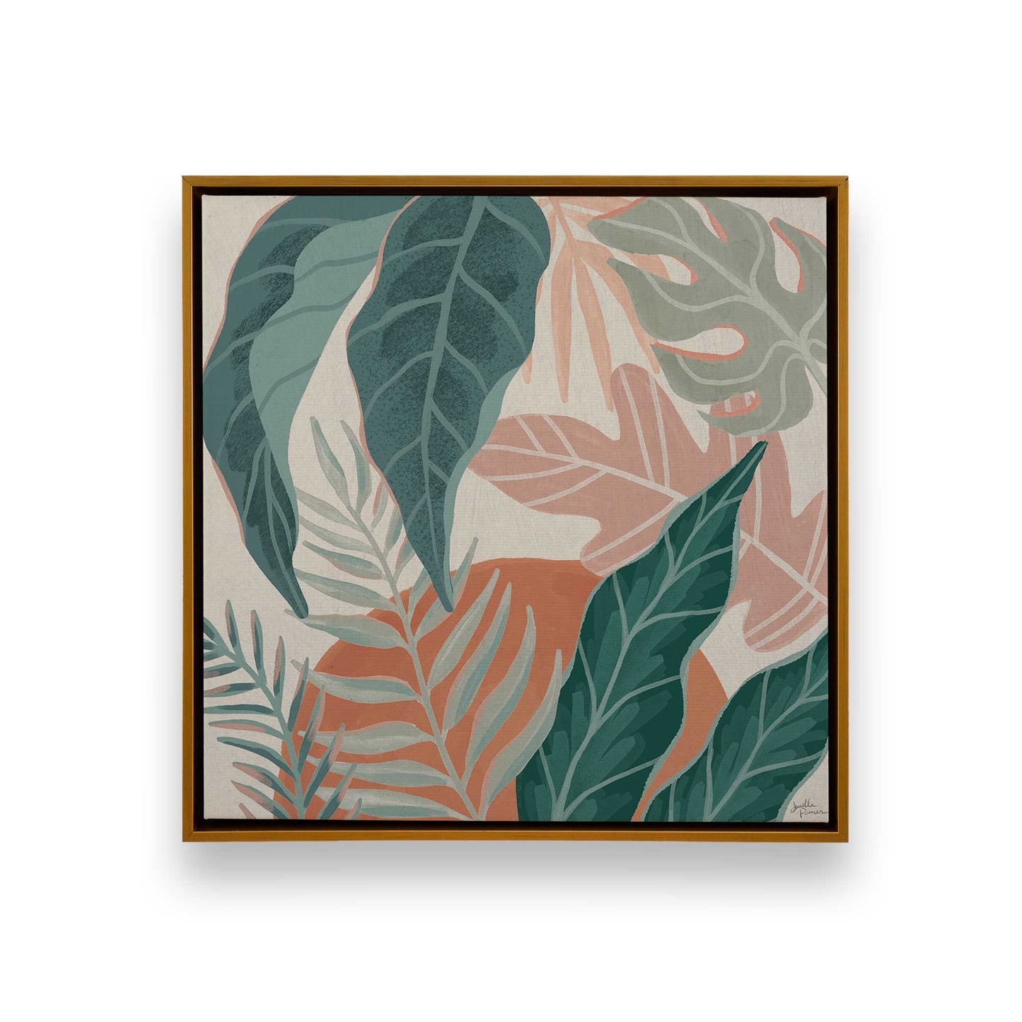 [Color:Polished Gold], Picture of art in a Polished Gold frame