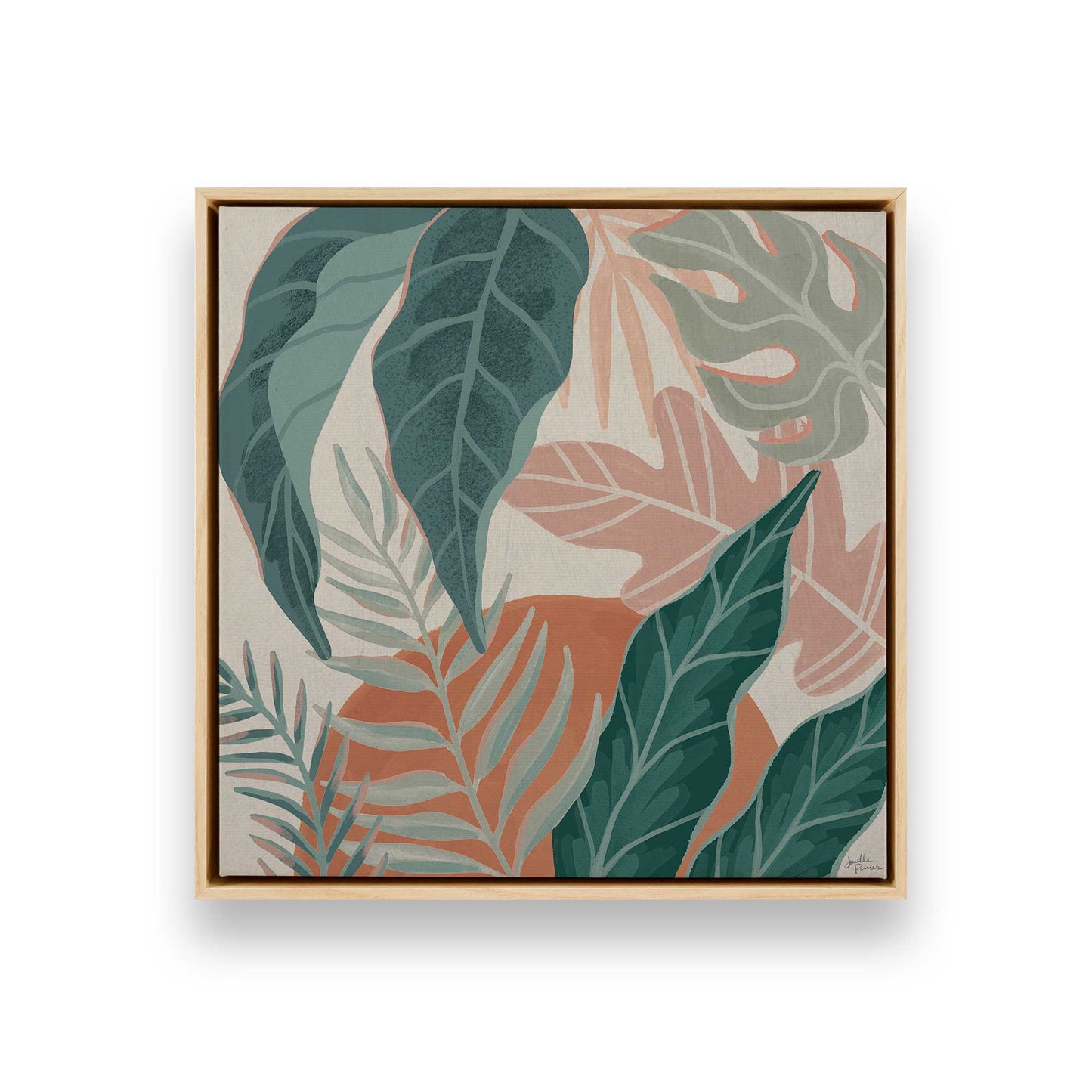 [Color:American Maple], Picture of art in a American Maple frame