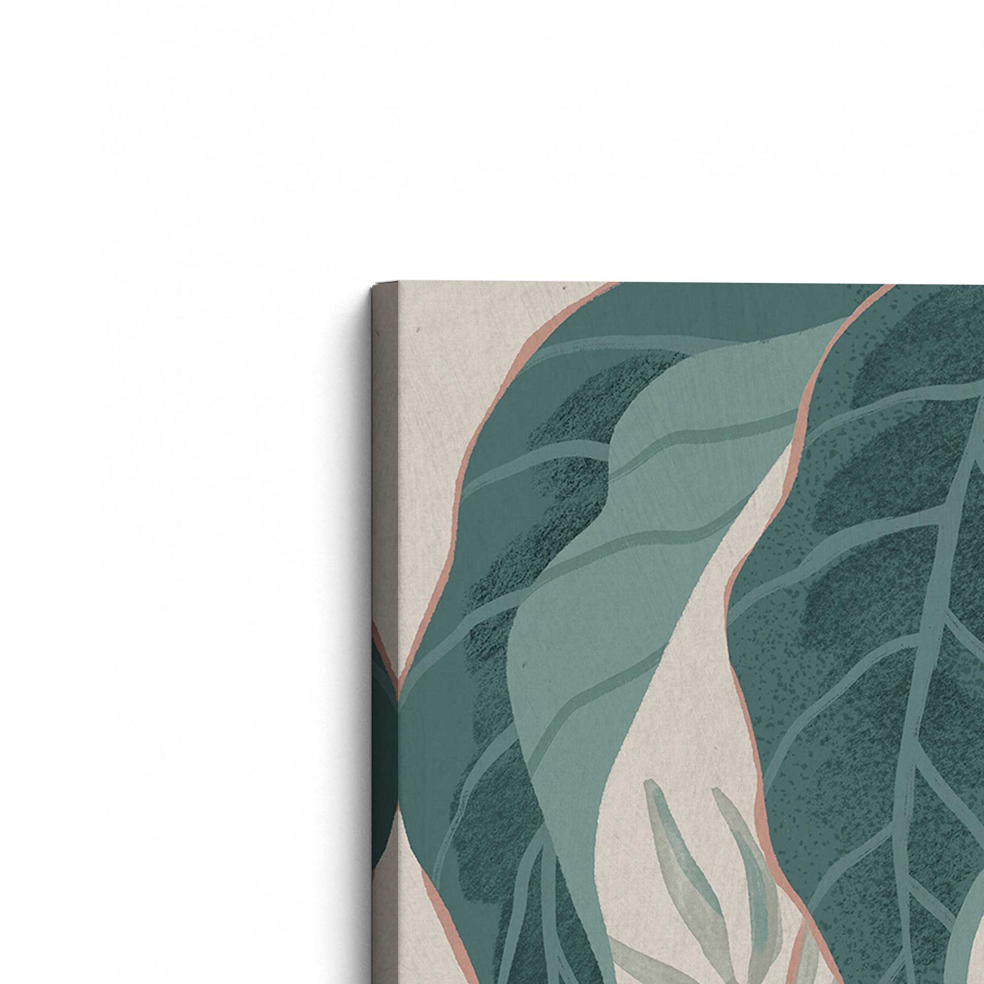 [Color:Stretched Canvas], Picture of art at an angle