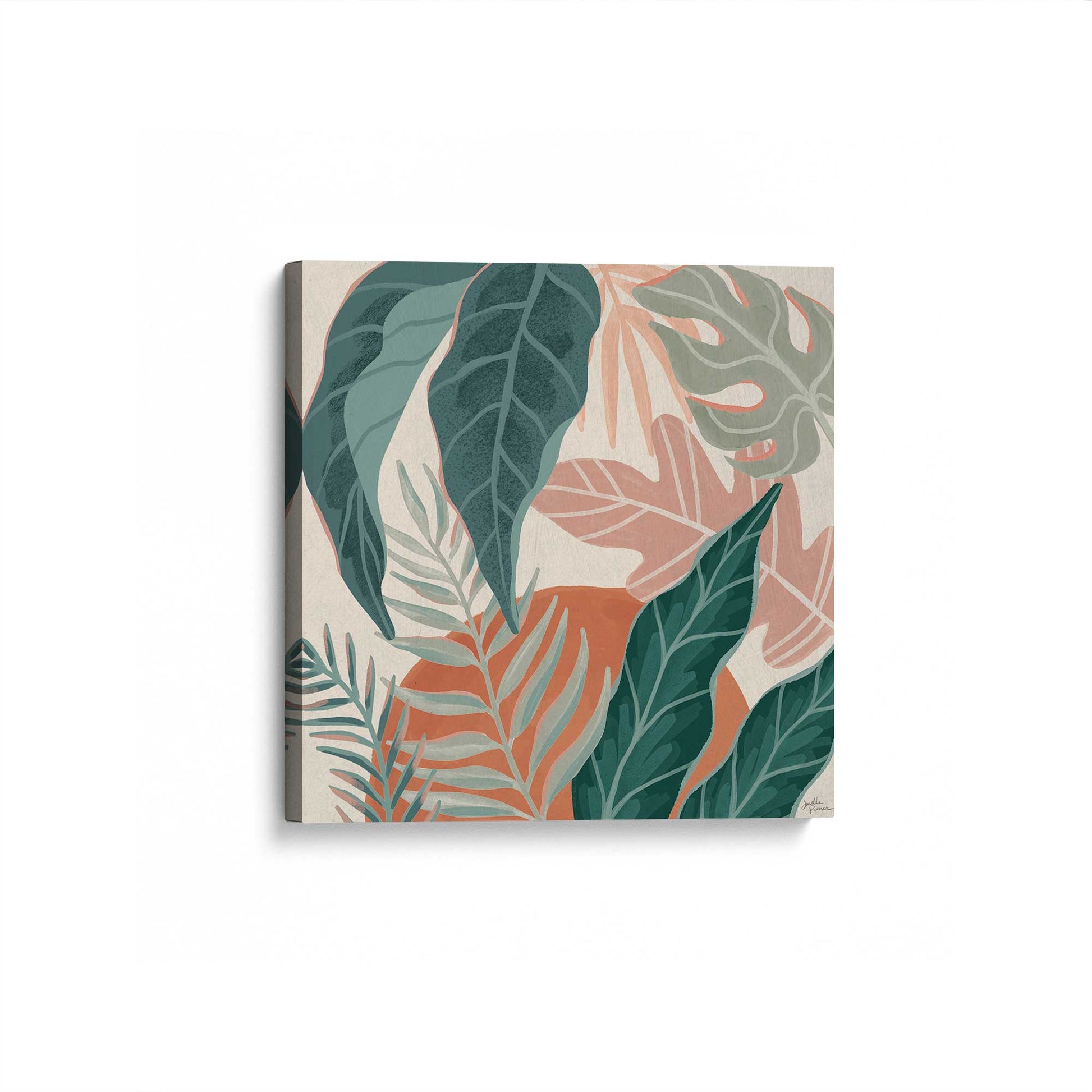[Color:Stretched Canvas], Picture of the corner of the art