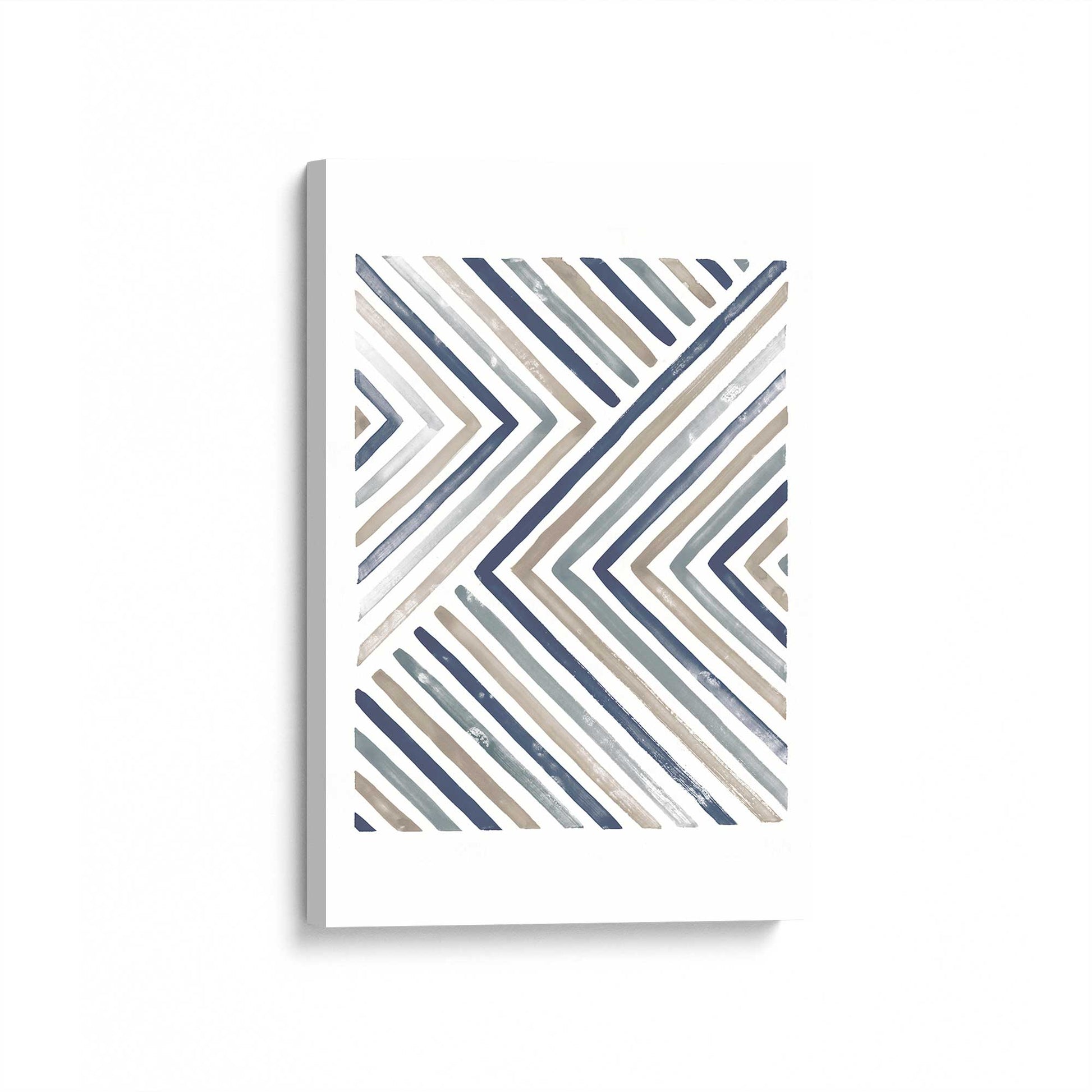 [Color:Stretched Canvas], Picture of art at an angle