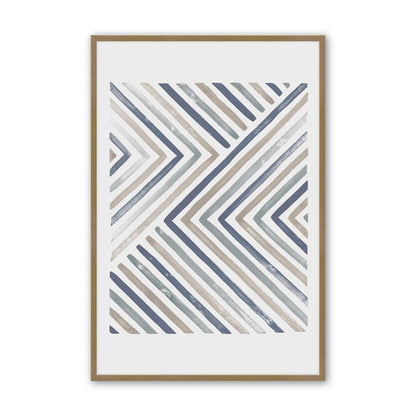 [Color:Brushed Gold], Picture of art in a Brushed Gold frame