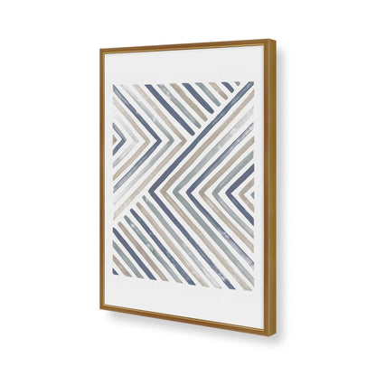 [Color:Polished Gold], Picture of art in a Polished Gold frame of the corner