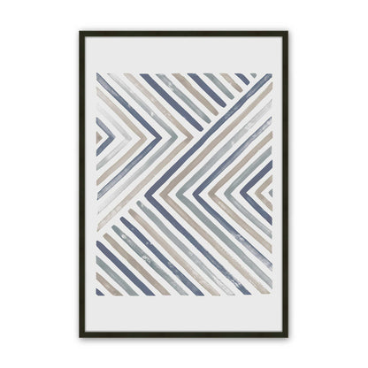 [Color:Satin Black], Picture of art in a Satin Black frame