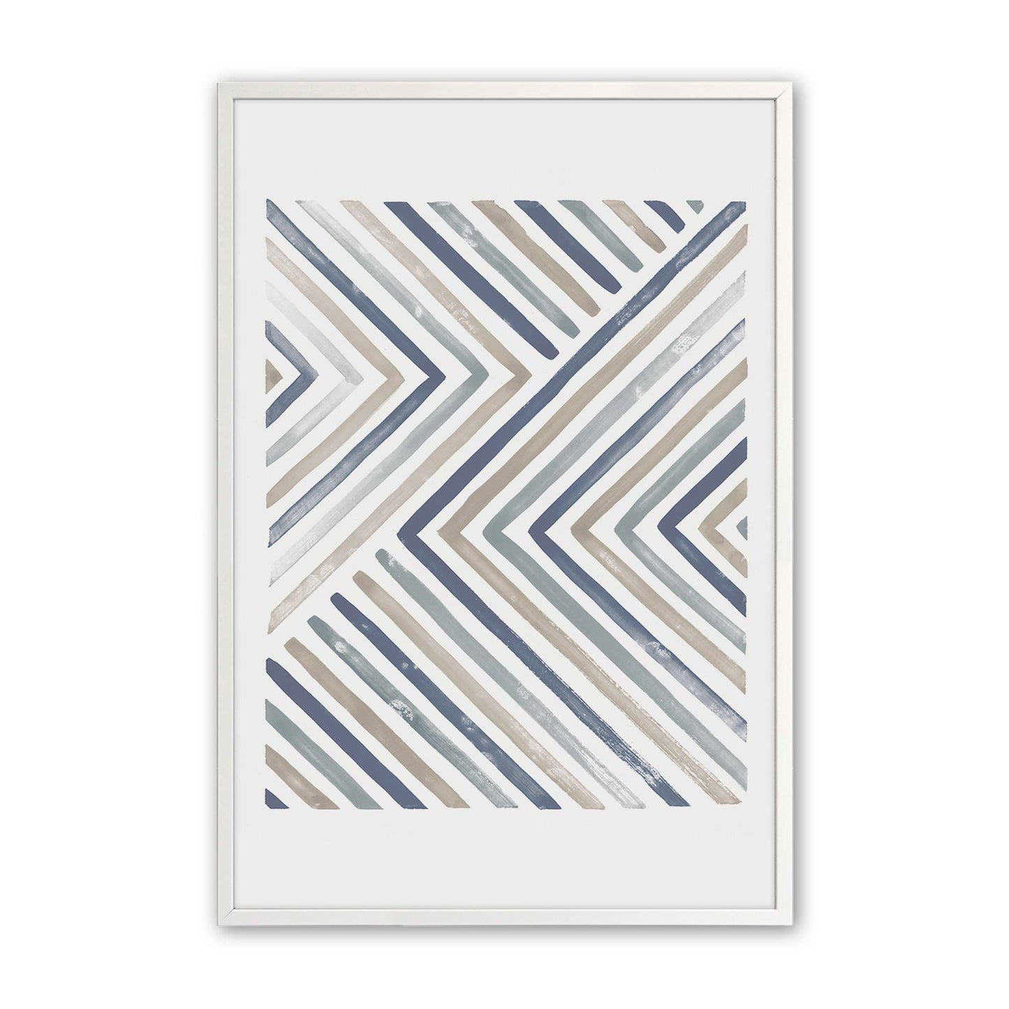 [Color:Opaque White], Picture of art in a Opaque White frame