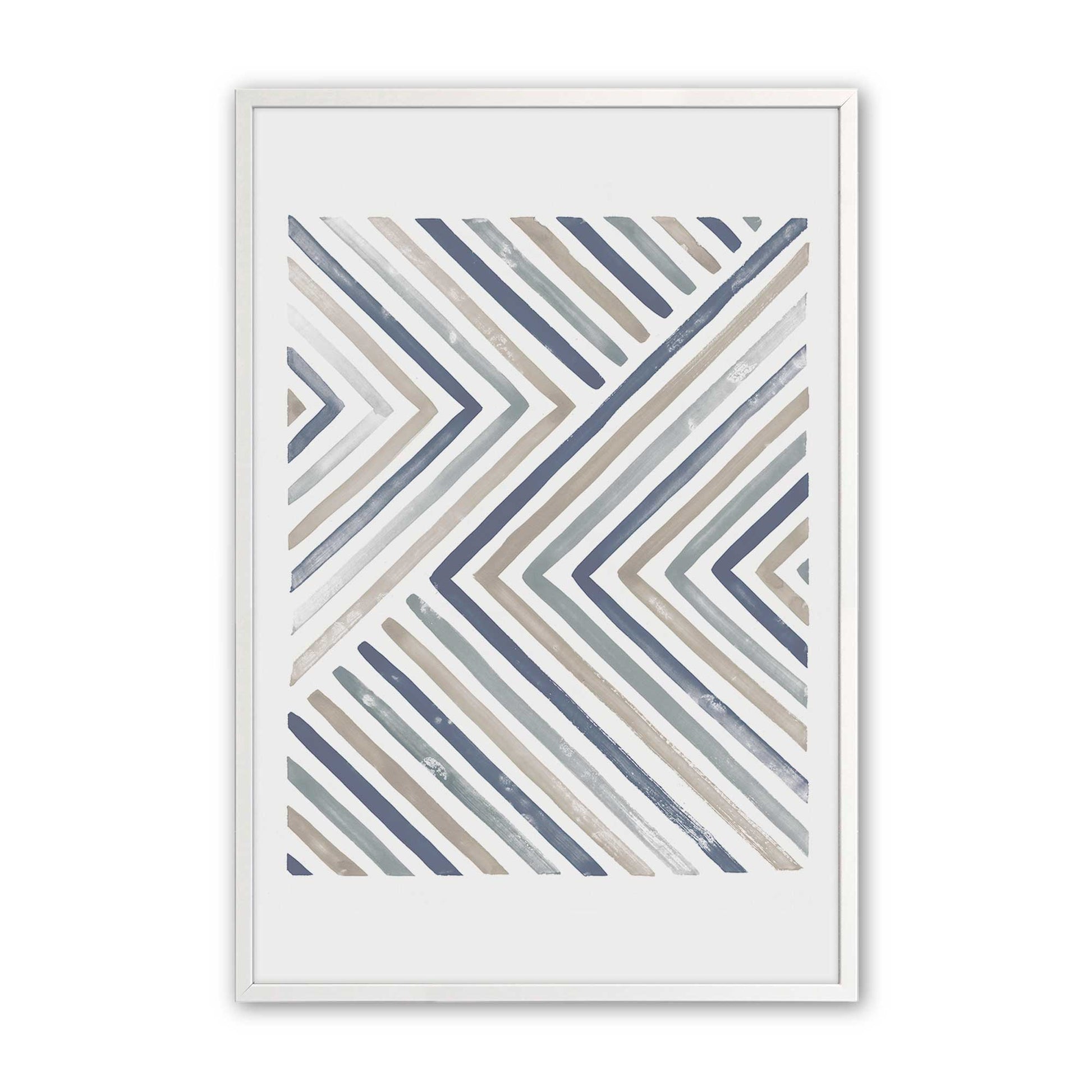 [Color:Opaque White], Picture of art in a Opaque White frame