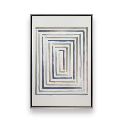 [Color:Polished Chrome], Picture of art in a Polished Chrome frame