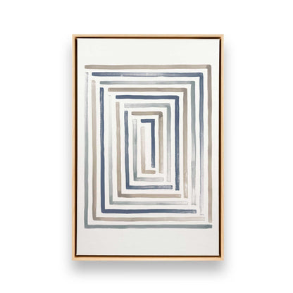 [Color:American Maple], Picture of art in a American Maple frame