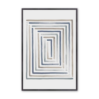 [Color:Weathered Zinc], Picture of art in a Weathered Zinc frame