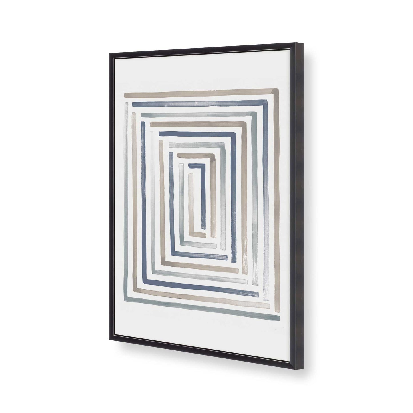 [Color:Weathered Zinc], Picture of art in a Weathered Zinc frame of the corner