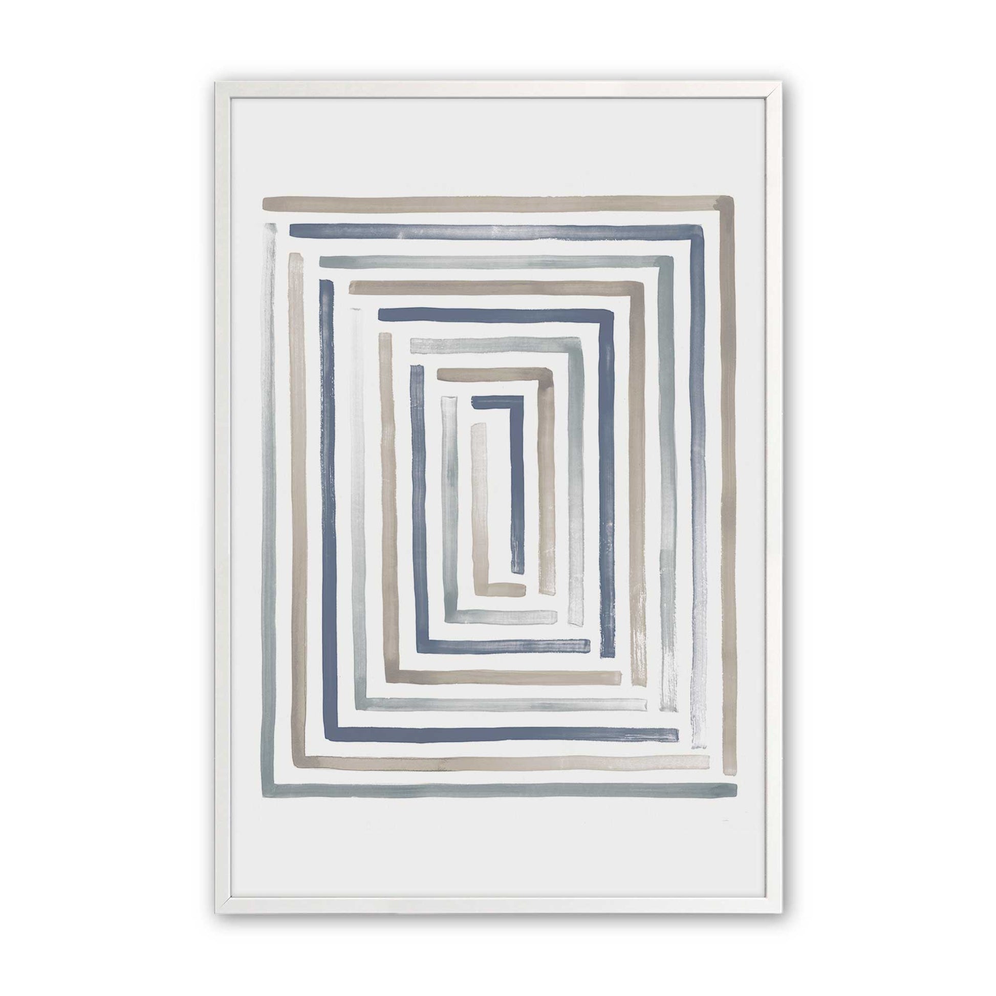 [Color:Opaque White], Picture of art in a Opaque White frame