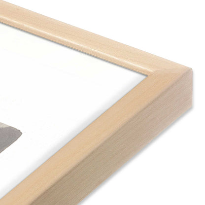 [Color:Raw Maple], Picture of art in a Raw Maple frame at an angle
