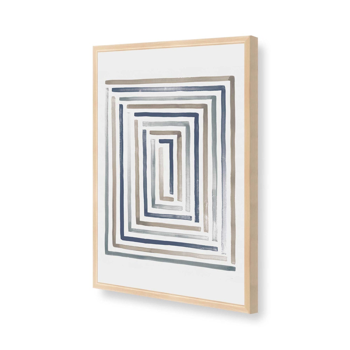 [Color:Raw Maple], Picture of art in a Raw Maple frame of the corner