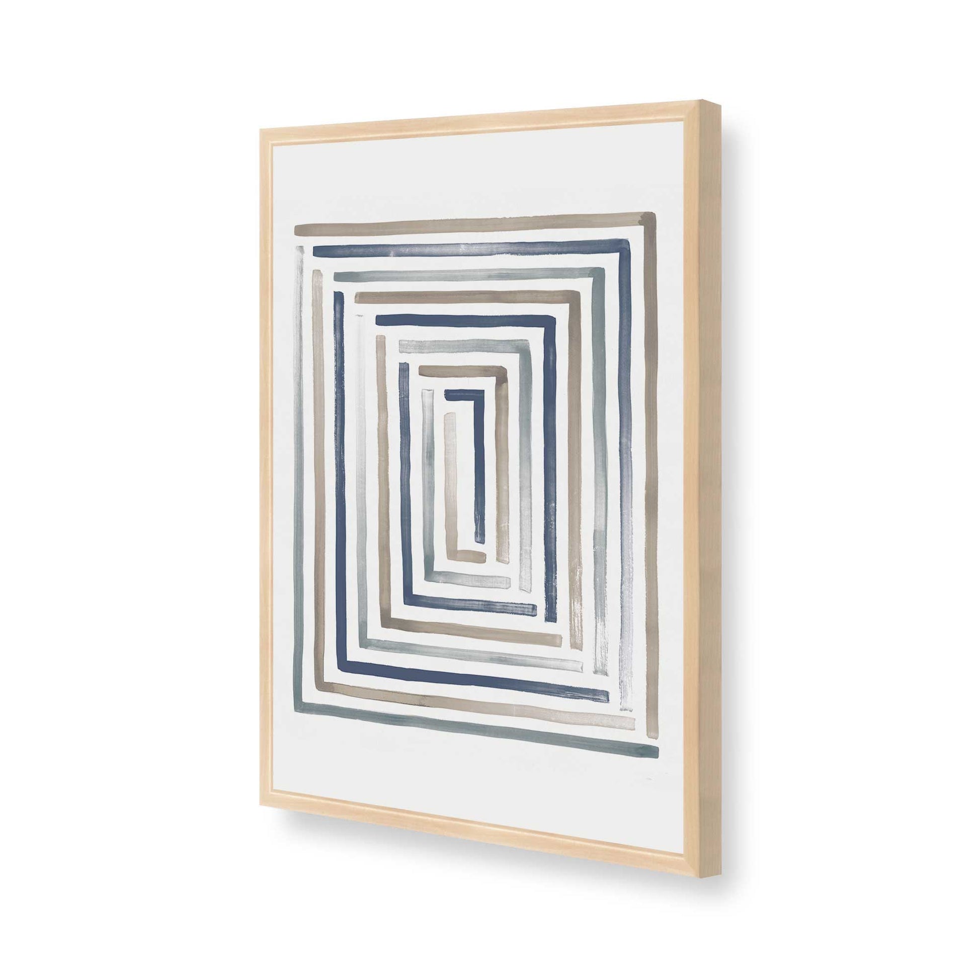 [Color:Raw Maple], Picture of art in a Raw Maple frame of the corner