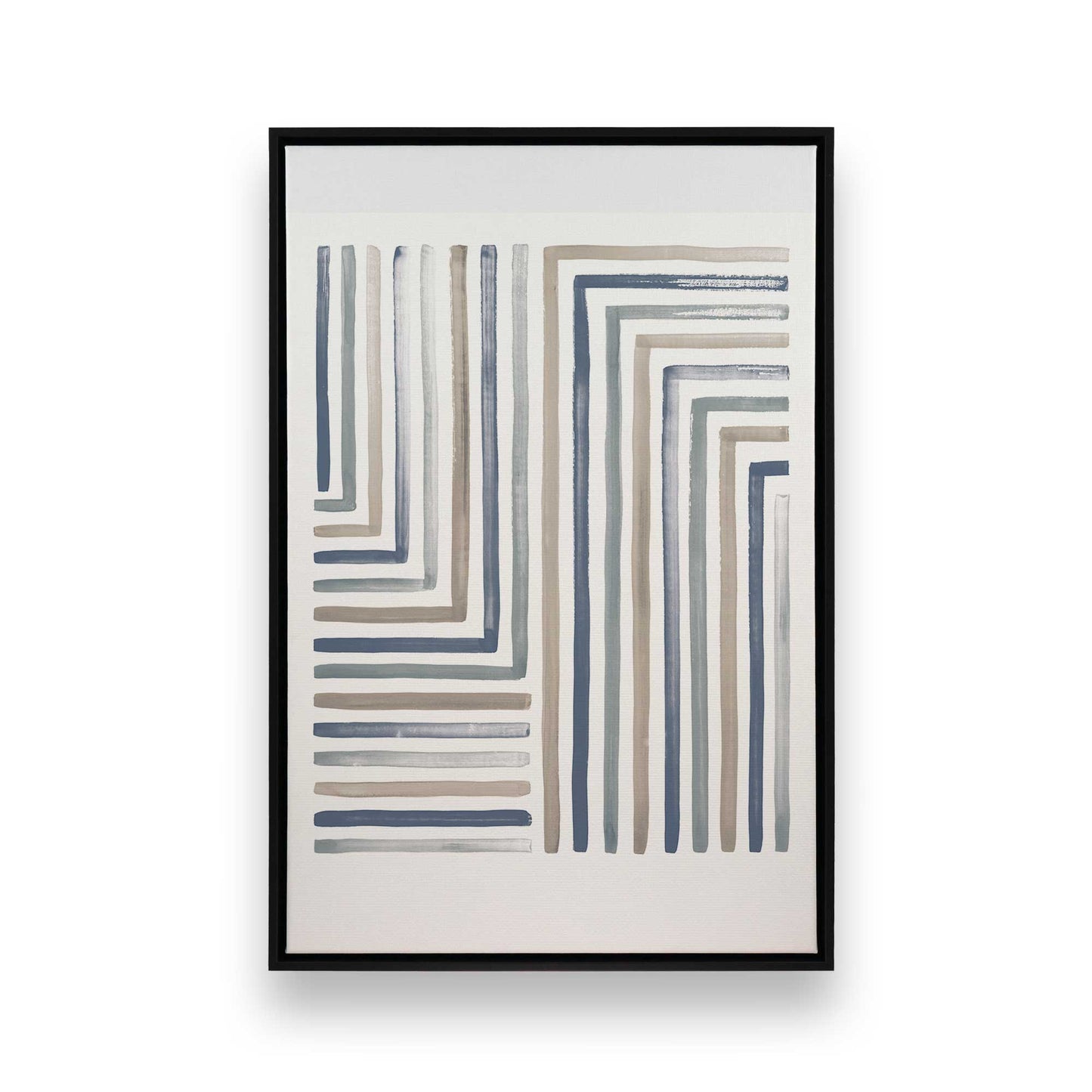 [Color:Satin Black], Picture of art in a Satin Black frame