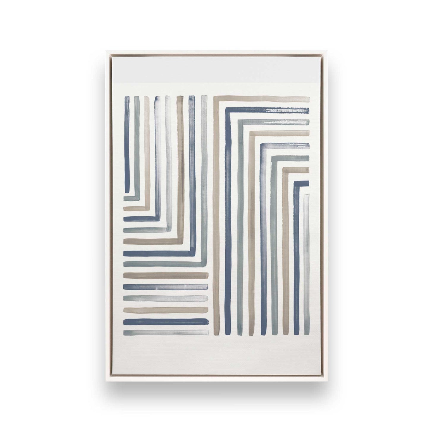 [Color:Opaque White], Picture of art in a White frame