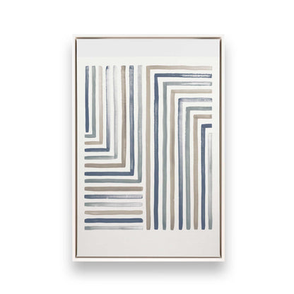 [Color:Opaque White], Picture of art in a White frame