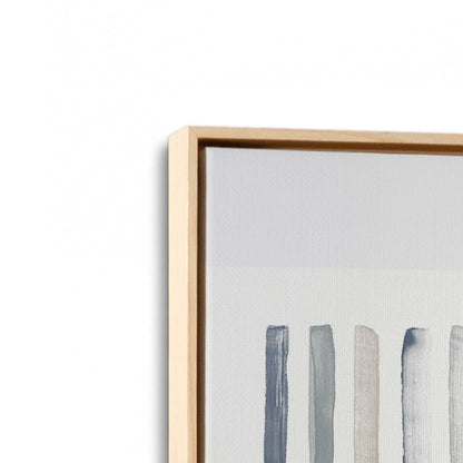 [Color:American Maple], Picture of art in a American Maple frame at an angle