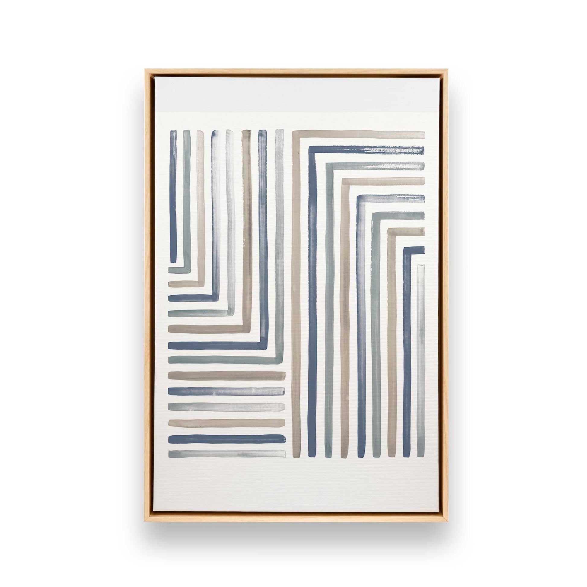 [Color:American Maple], Picture of art in a American Maple frame
