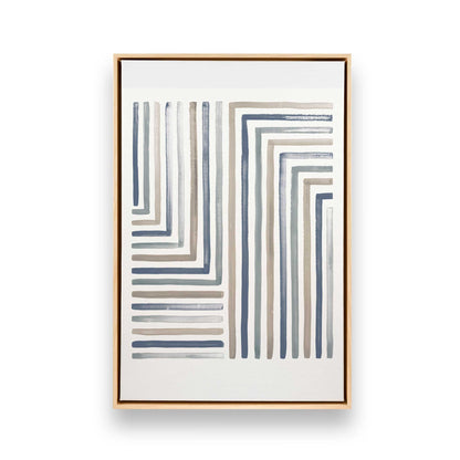 [Color:American Maple], Picture of art in a American Maple frame