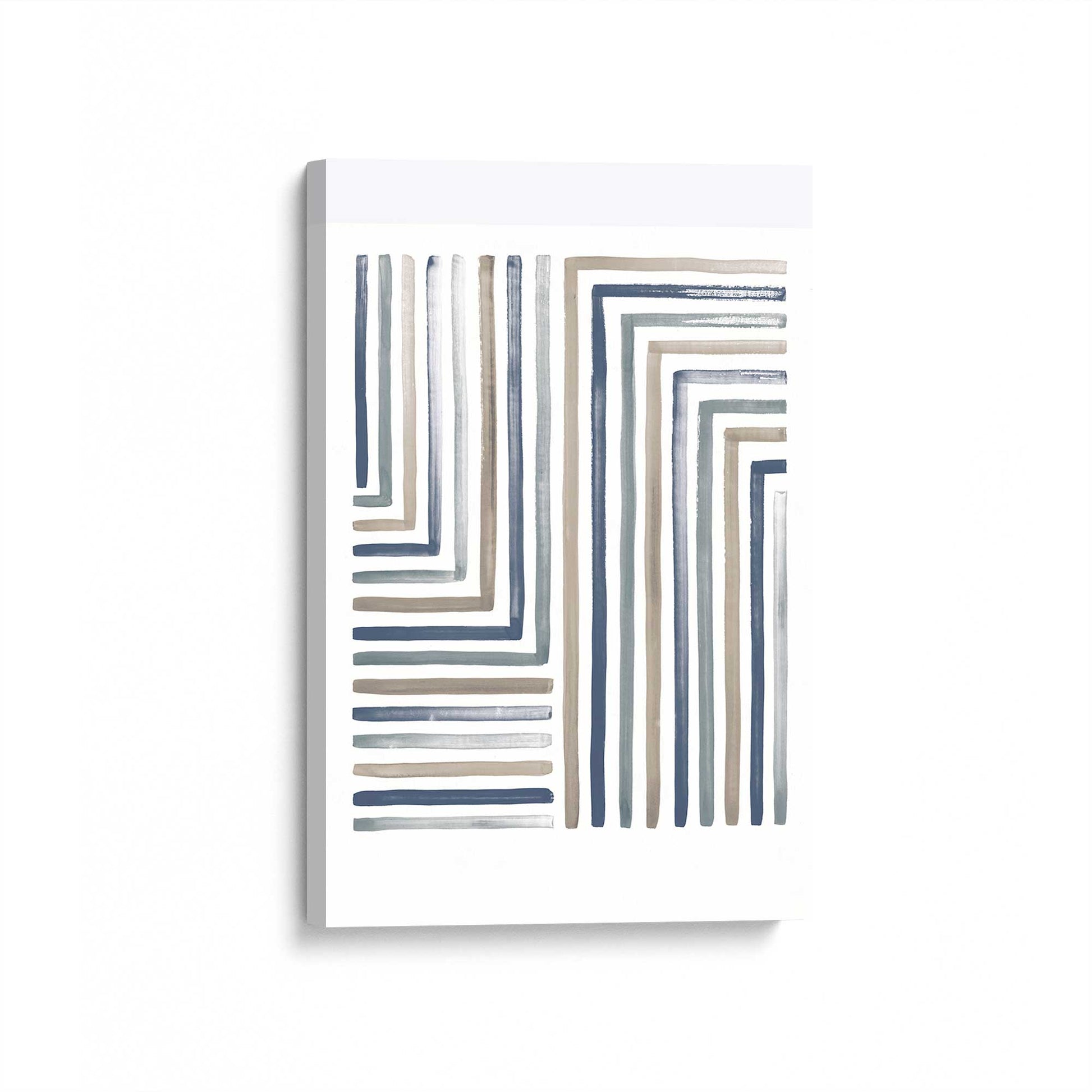 [Color:Stretched Canvas], Picture of art at an angle