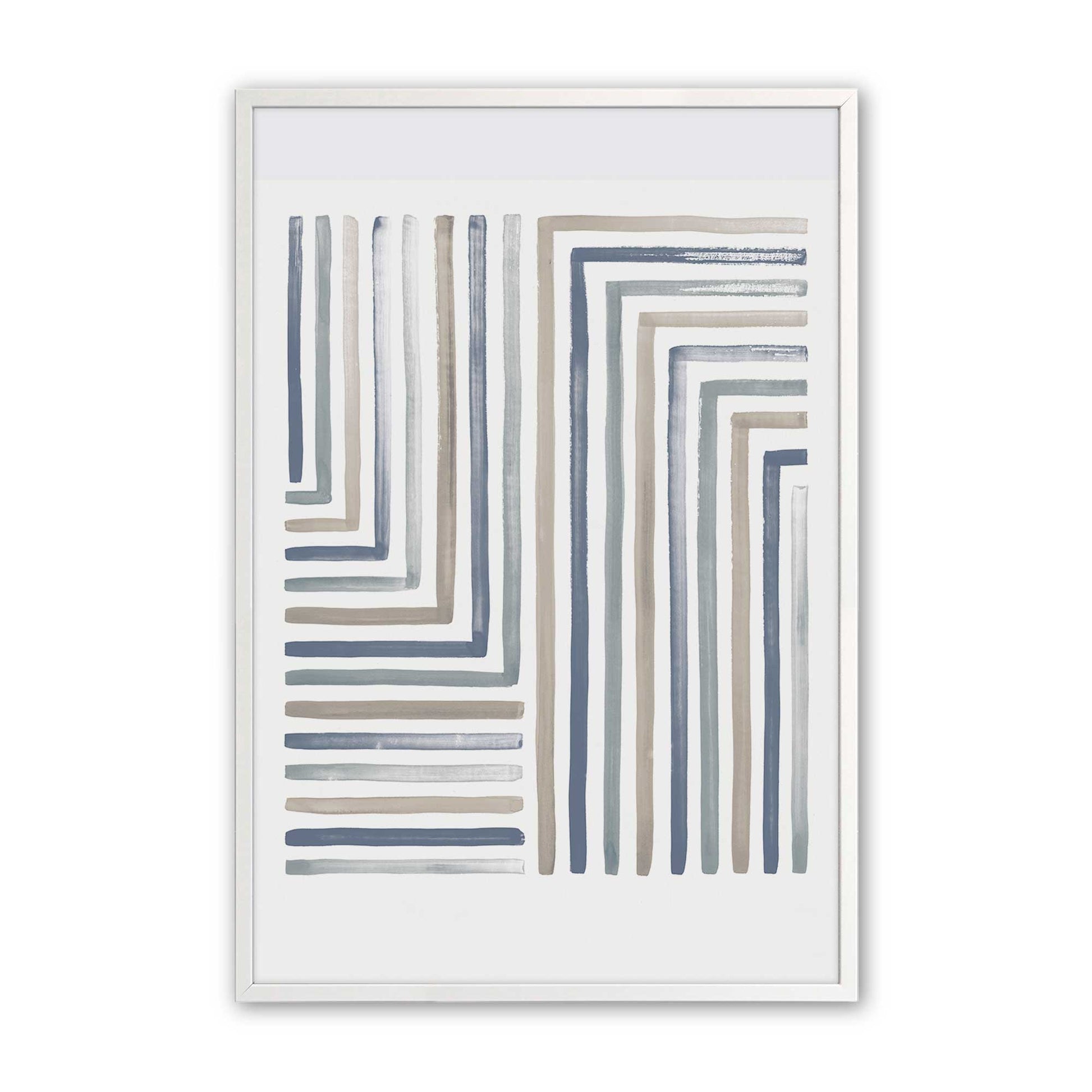 [Color:Opaque White], Picture of art in a Opaque White frame