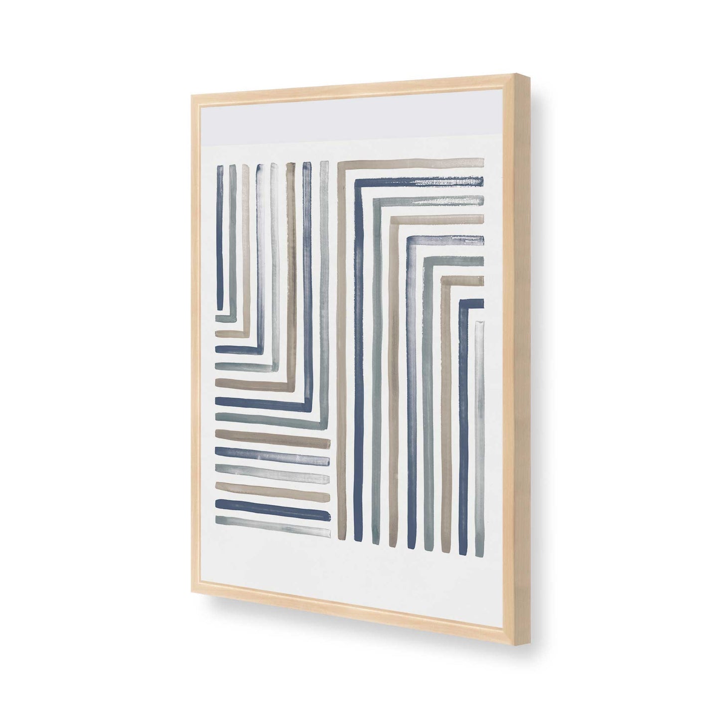 [Color:Raw Maple], Picture of art in a Raw Maple frame of the corner