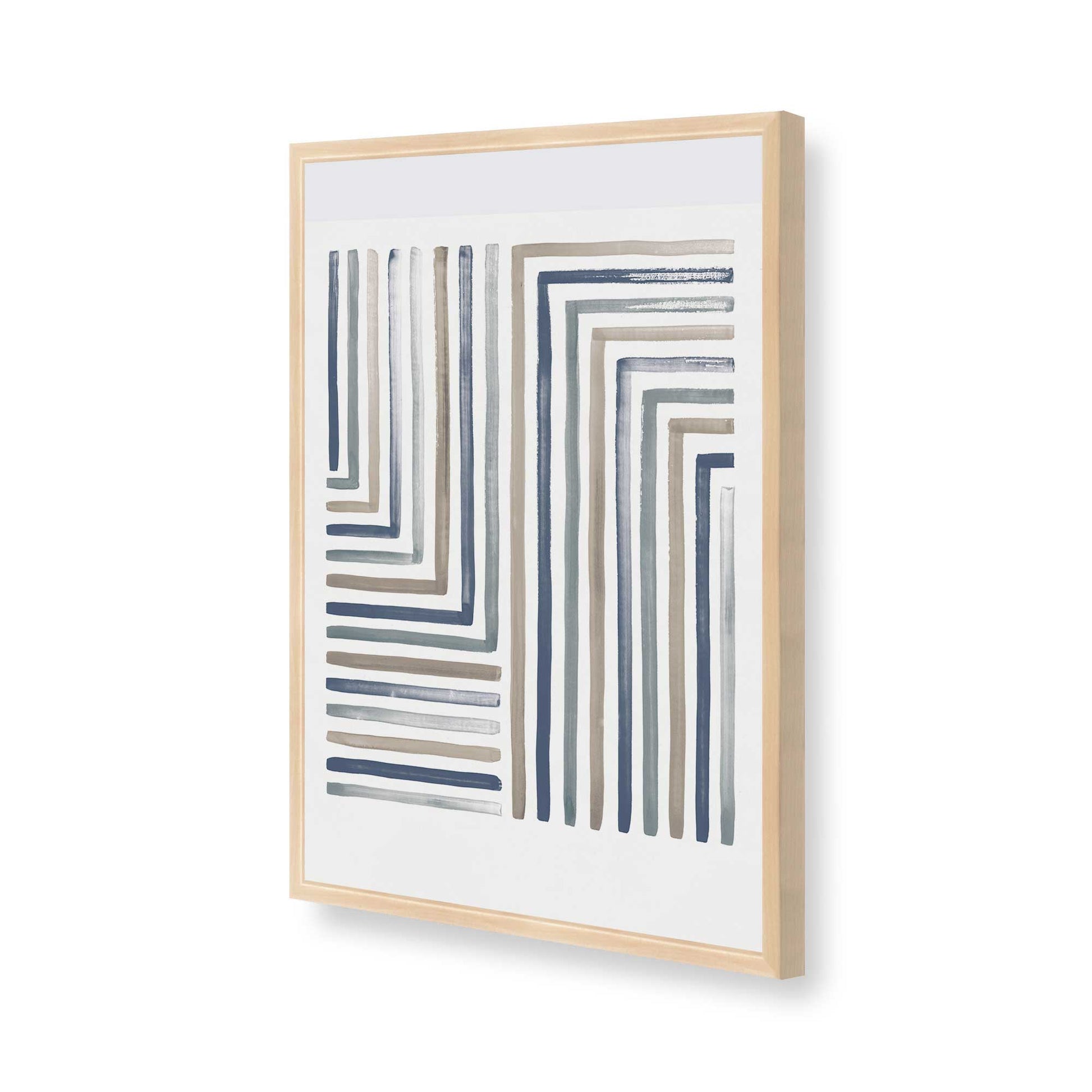 [Color:Raw Maple], Picture of art in a Raw Maple frame of the corner