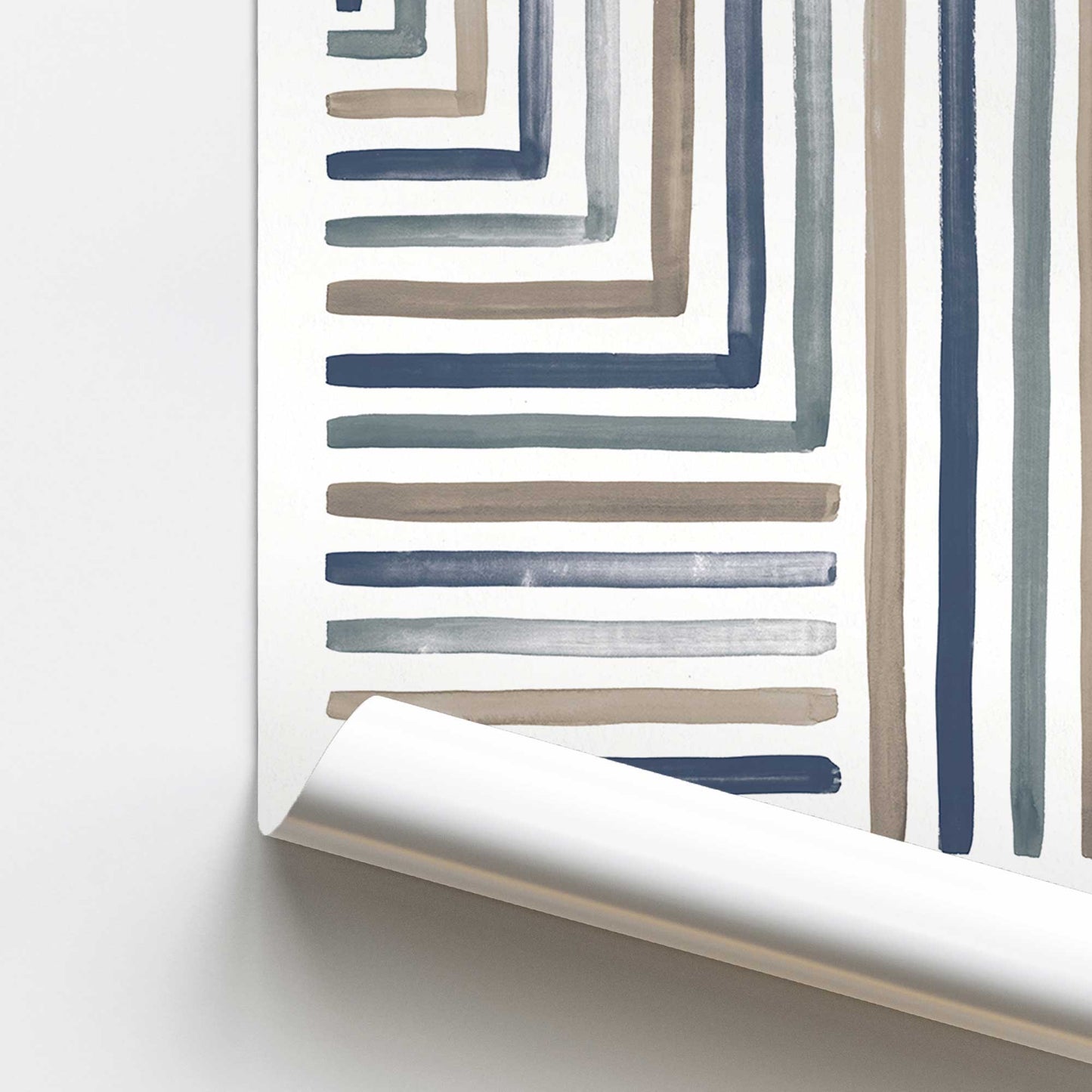 [color:Rolled Print], Picture of close up of art