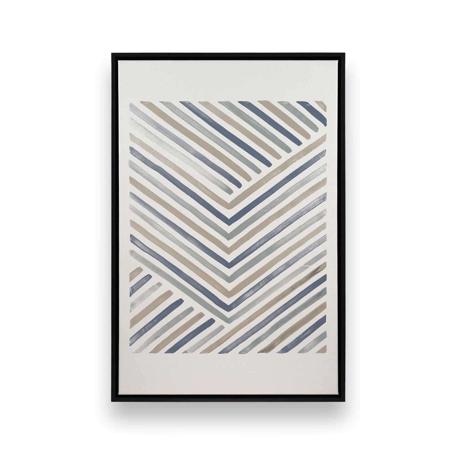 [Color:Satin Black], Picture of art in a Satin Black frame