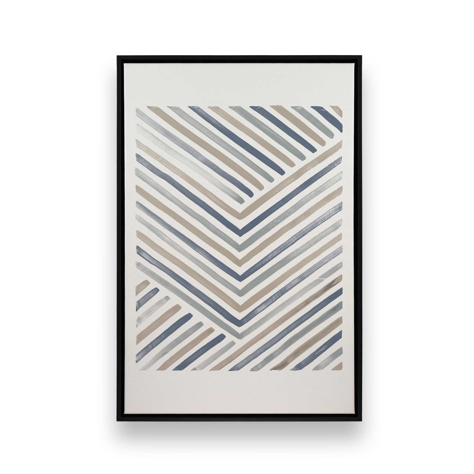 [Color:Satin Black], Picture of art in a Satin Black frame