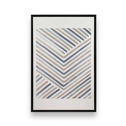 [Color:Satin Black], Picture of art in a Satin Black frame