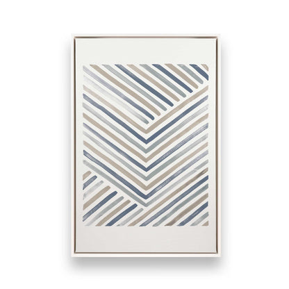 [Color:Opaque White], Picture of art in a White frame