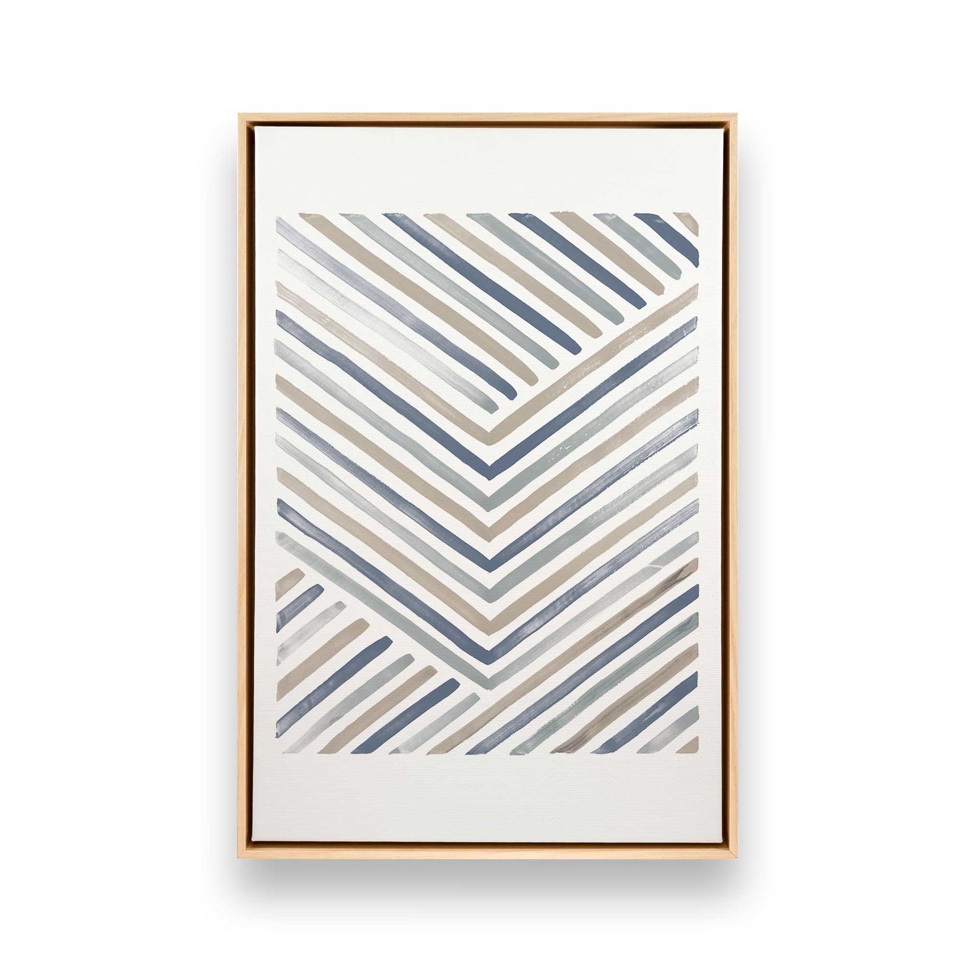 [Color:American Maple], Picture of art in a American Maple frame
