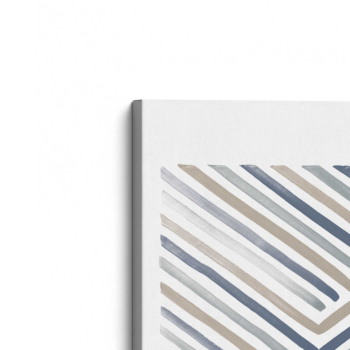 [Color:Stretched Canvas], Picture of the corner of the art