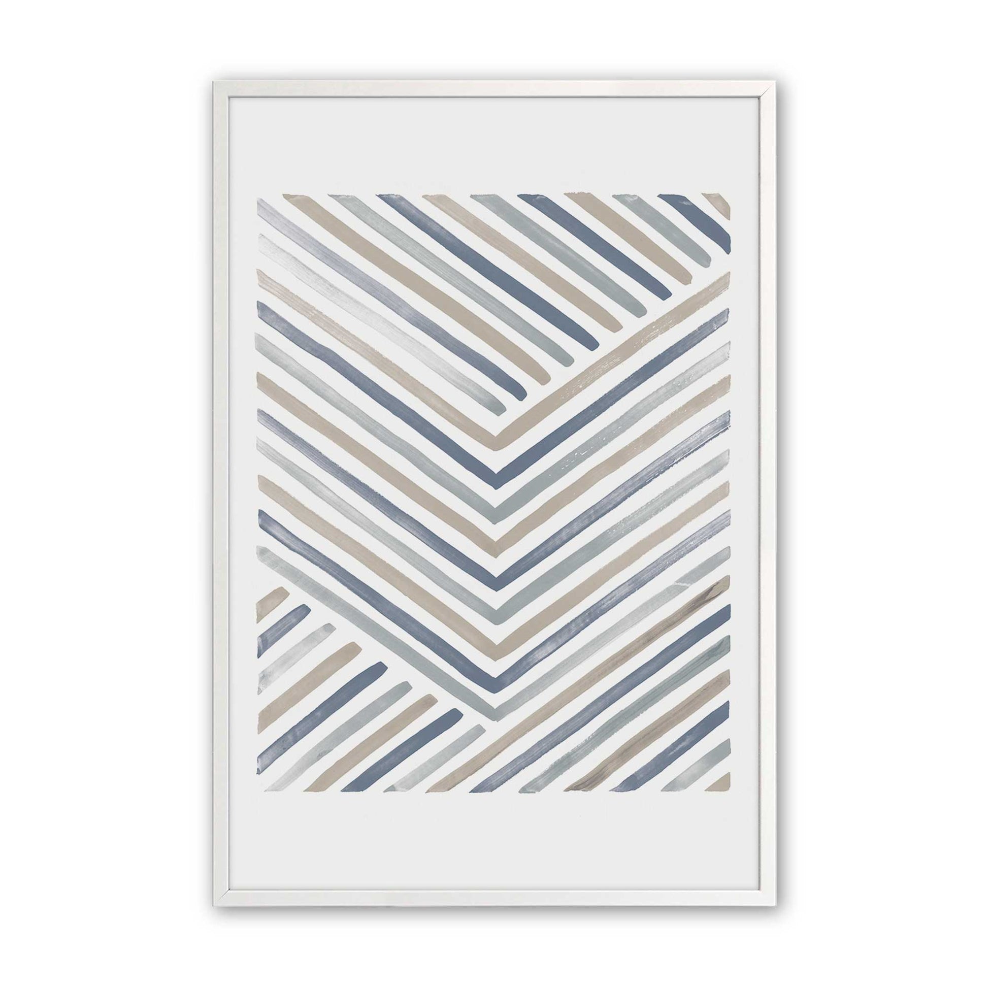 [Color:Opaque White], Picture of art in a Opaque White frame