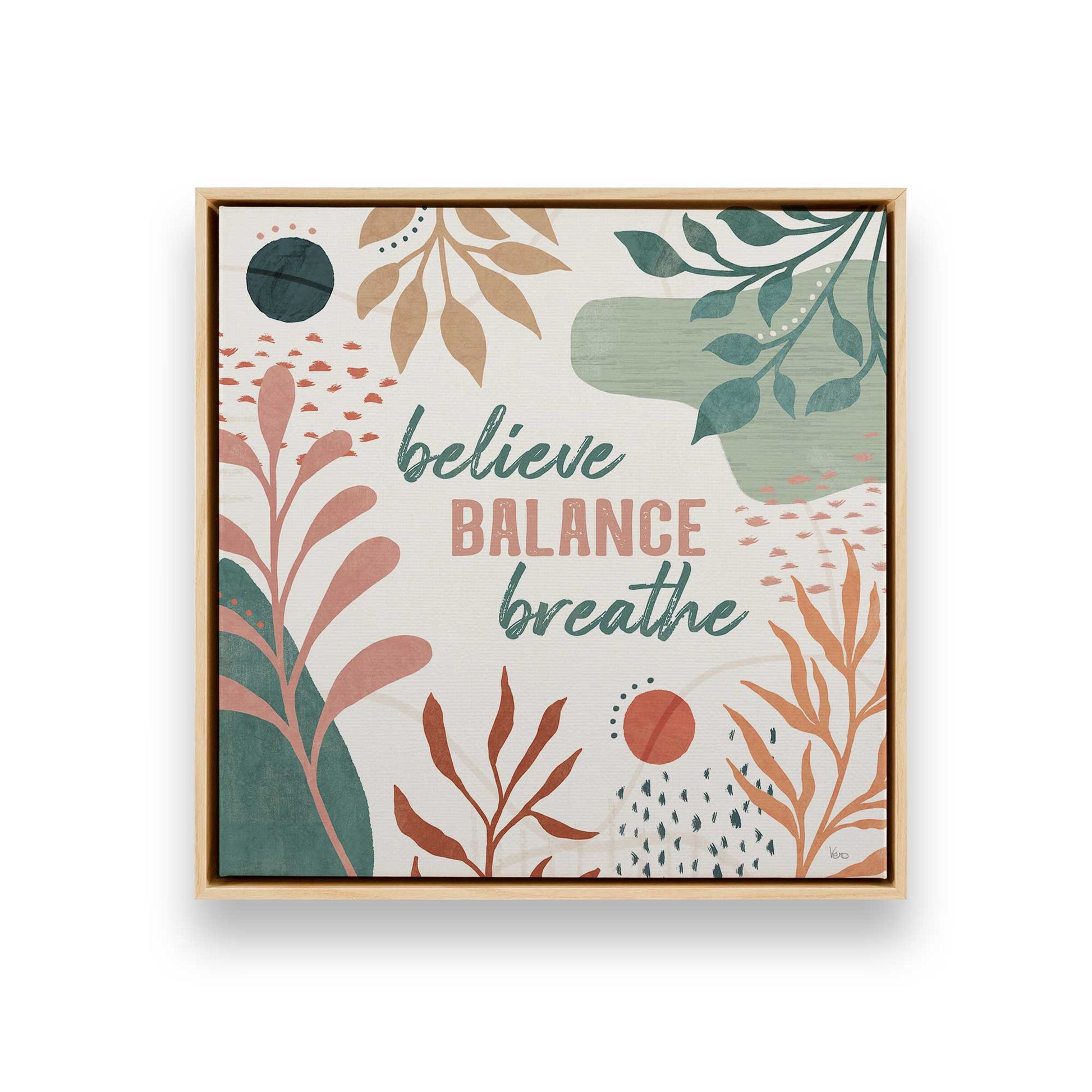 [Color:American Maple], Picture of art in a American Maple frame